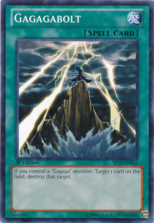 Gagagabolt [SP14-EN033] Starfoil Rare - Card Brawlers | Quebec | Canada | Yu-Gi-Oh!