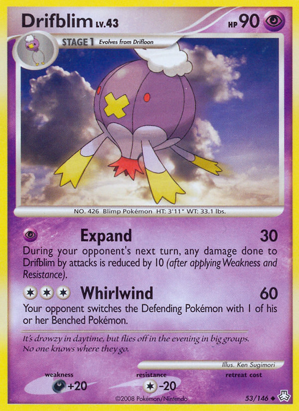 Drifblim (53/146) [Diamond & Pearl: Legends Awakened] - Card Brawlers | Quebec | Canada | Yu-Gi-Oh!