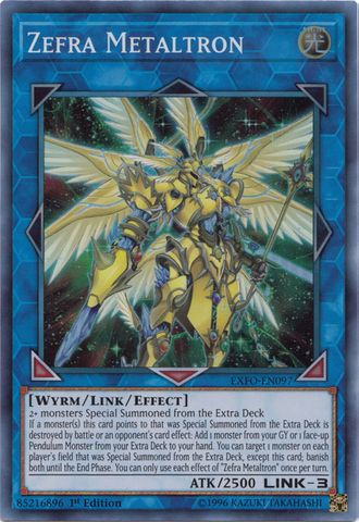 Zefra Metaltron [EXFO-EN097] Super Rare - Card Brawlers | Quebec | Canada | Yu-Gi-Oh!