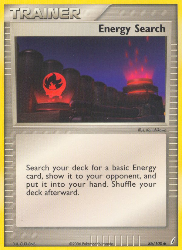Energy Search (86/100) [EX: Crystal Guardians] - Card Brawlers | Quebec | Canada | Yu-Gi-Oh!