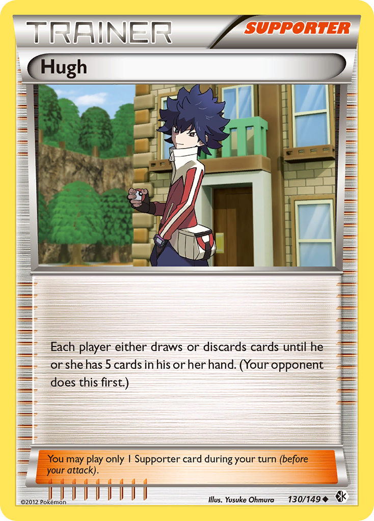 Hugh (130/149) [Black & White: Boundaries Crossed] - Card Brawlers | Quebec | Canada | Yu-Gi-Oh!