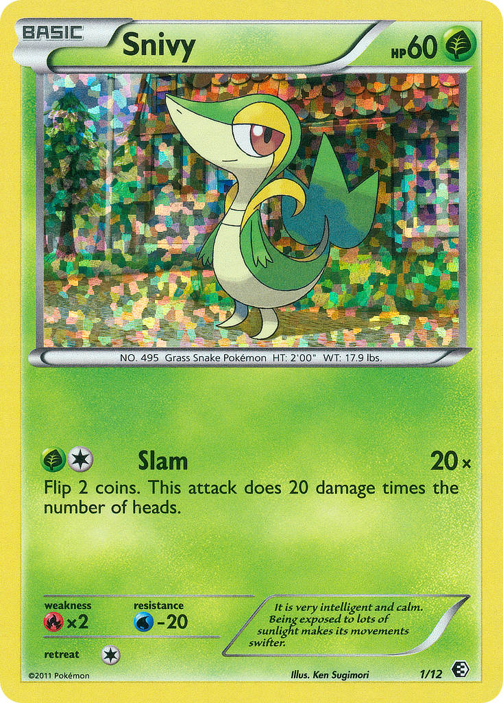 Snivy (1/12) [McDonald's Promos: 2011 Collection] - Card Brawlers | Quebec | Canada | Yu-Gi-Oh!