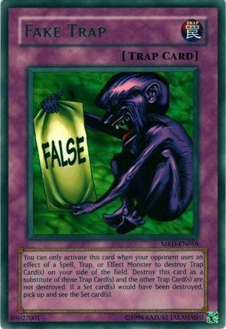 Fake Trap [MRD-EN056] Rare - Card Brawlers | Quebec | Canada | Yu-Gi-Oh!