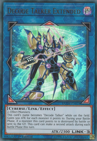 Decode Talker Extended [DUDE-EN024] Ultra Rare - Card Brawlers | Quebec | Canada | Yu-Gi-Oh!