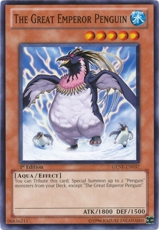 The Great Emperor Penguin [GENF-EN037] Common - Card Brawlers | Quebec | Canada | Yu-Gi-Oh!