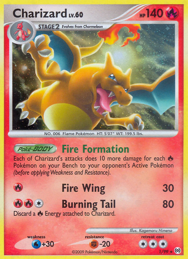 Charizard (1/99) [Platinum: Arceus] - Card Brawlers | Quebec | Canada | Yu-Gi-Oh!