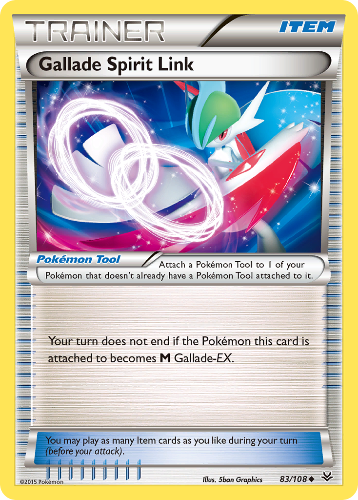 Gallade Spirit Link (83/108) [XY: Roaring Skies] - Card Brawlers | Quebec | Canada | Yu-Gi-Oh!