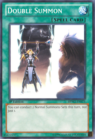 Double Summon [BPW2-EN075] Common - Yu-Gi-Oh! - Card Brawlers | Quebec | Canada |