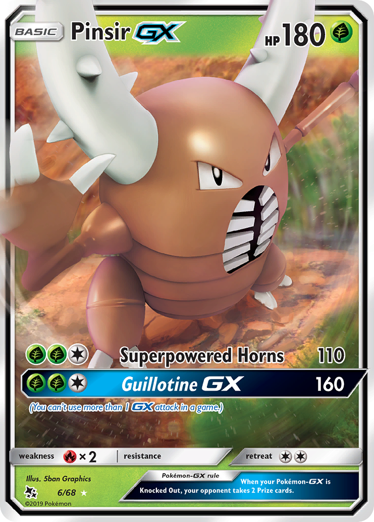 Pinsir GX (6/68) [Sun & Moon: Hidden Fates] - Card Brawlers | Quebec | Canada | Yu-Gi-Oh!