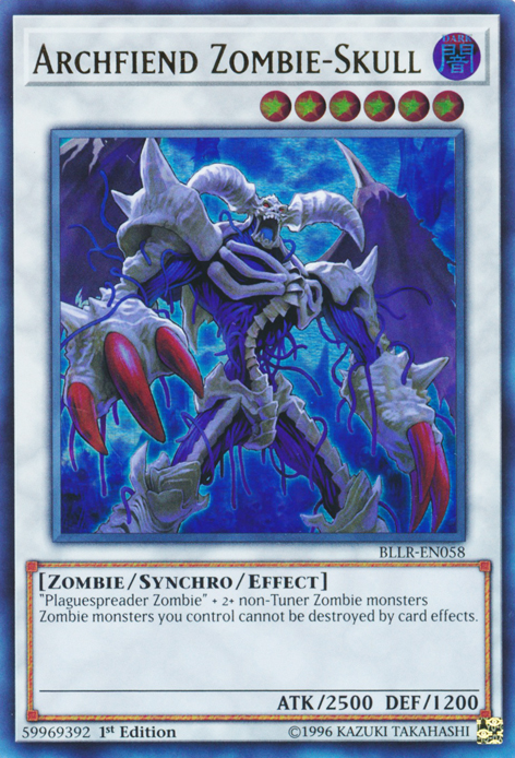 Archfiend Zombie-Skull [BLLR-EN058] Ultra Rare - Card Brawlers | Quebec | Canada | Yu-Gi-Oh!