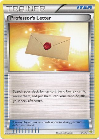 Professor's Letter (24/30) [XY: Trainer Kit - Noivern] - Card Brawlers | Quebec | Canada | Yu-Gi-Oh!