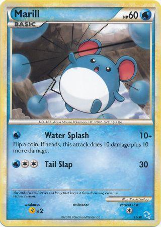 Marill (15/30) [HeartGold & SoulSilver: Trainer Kit - Gyarados] - Card Brawlers | Quebec | Canada | Yu-Gi-Oh!