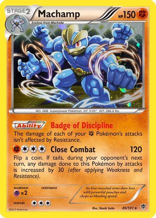 Machamp (49/101) (Cosmos Holo) [Black & White: Plasma Blast] - Card Brawlers | Quebec | Canada | Yu-Gi-Oh!