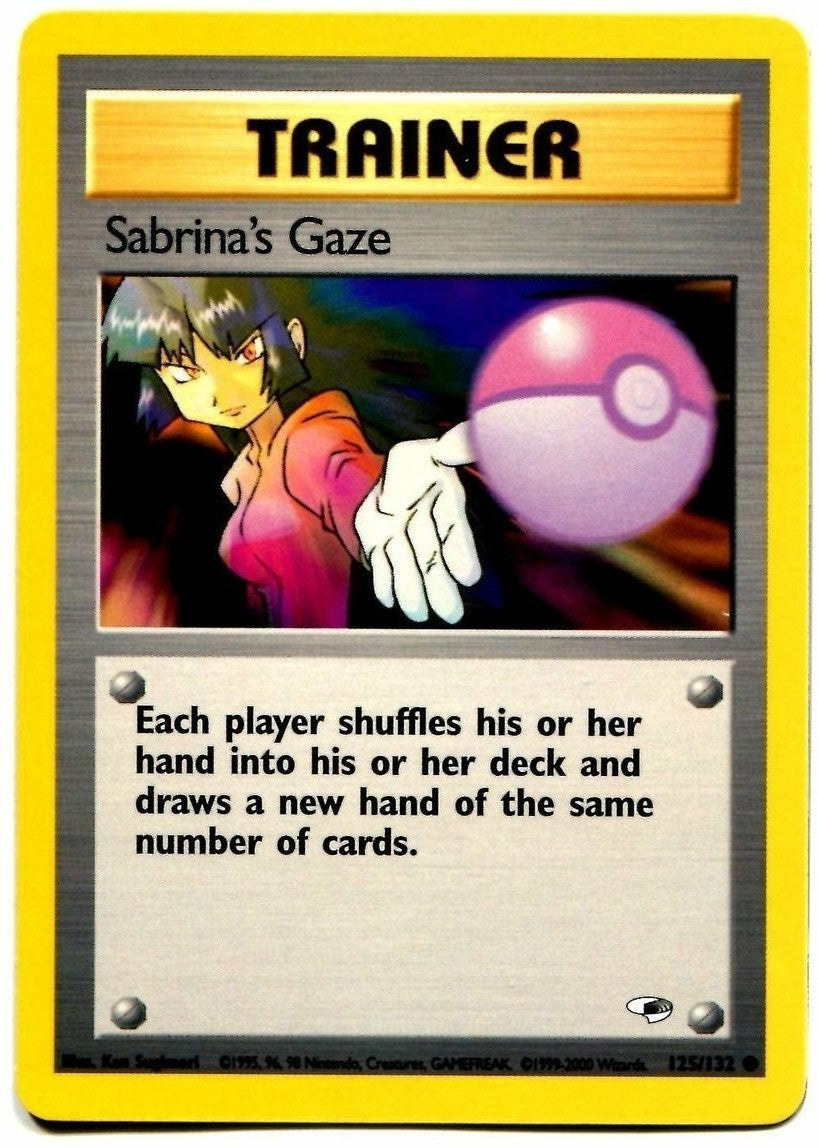 Sabrina's Gaze (125/132) [Gym Heroes Unlimited] - Card Brawlers | Quebec | Canada | Yu-Gi-Oh!