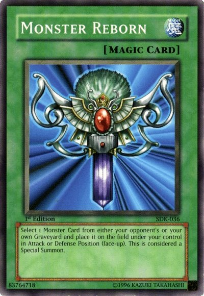 Monster Reborn [SDK-036] Common - Card Brawlers | Quebec | Canada | Yu-Gi-Oh!