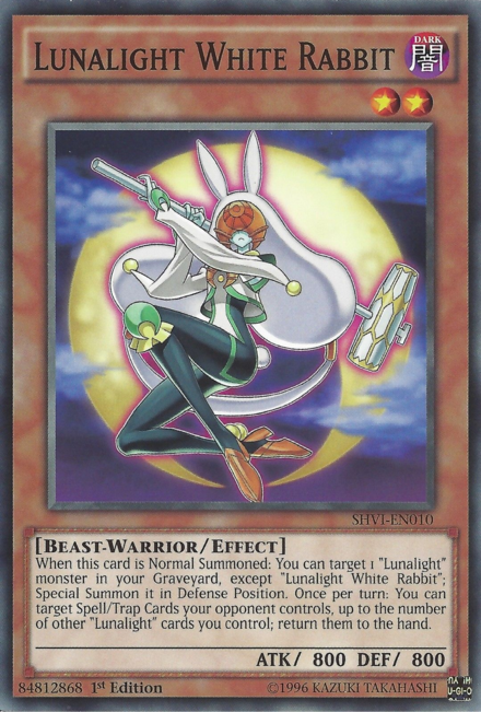 Lunalight White Rabbit [SHVI-EN010] Common - Yu-Gi-Oh! - Card Brawlers | Quebec | Canada |