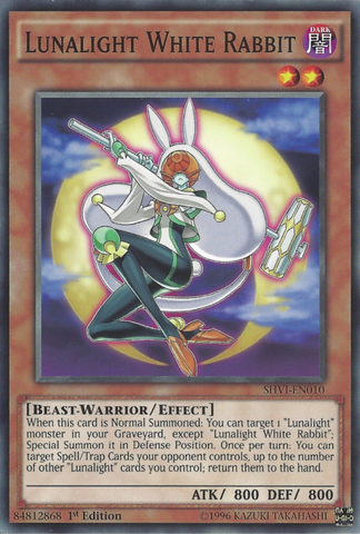 Lunalight White Rabbit [SHVI-EN010] Common - Yu-Gi-Oh! - Card Brawlers | Quebec | Canada |