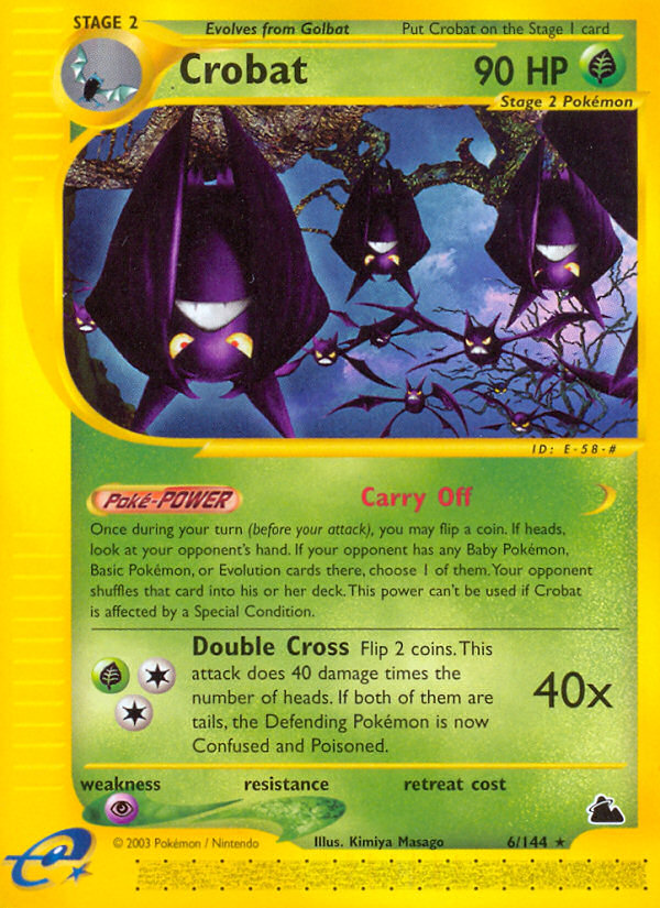 Crobat (6/144) [Skyridge] - Card Brawlers | Quebec | Canada | Yu-Gi-Oh!