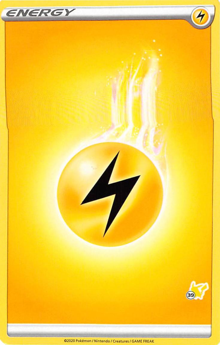 Lightning Energy (Pikachu Stamp #39) [Battle Academy 2022] - Card Brawlers | Quebec | Canada | Yu-Gi-Oh!