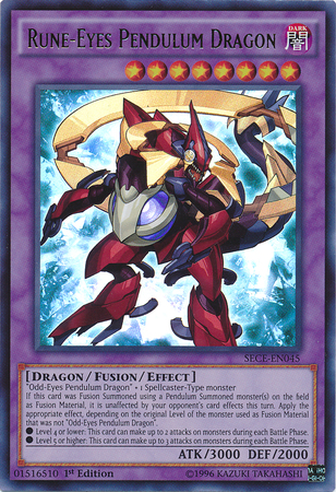 Rune-Eyes Pendulum Dragon [SECE-EN045] Ultra Rare - Card Brawlers | Quebec | Canada | Yu-Gi-Oh!