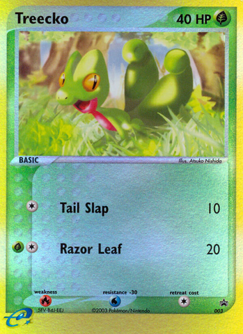 Treecko (003) [Nintendo: Black Star Promos] - Card Brawlers | Quebec | Canada | Yu-Gi-Oh!