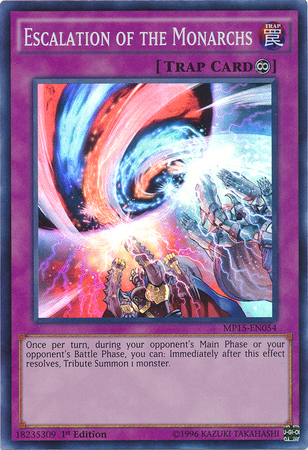 Escalation of the Monarchs [MP15-EN054] Super Rare - Yu-Gi-Oh! - Card Brawlers | Quebec | Canada |