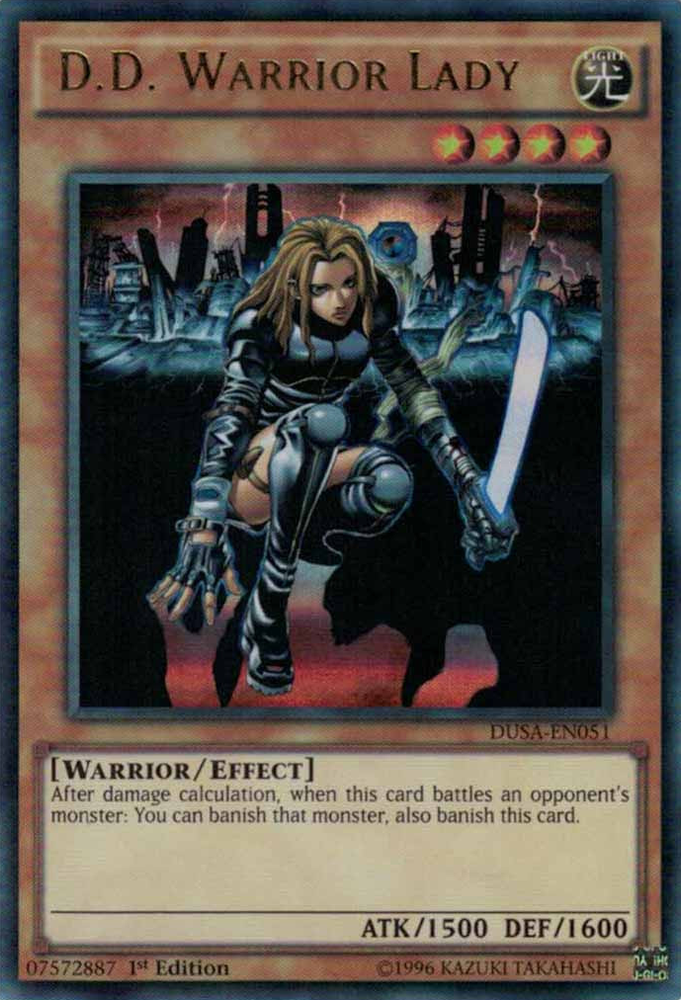 D.D. Warrior Lady [DUSA-EN051] Ultra Rare - Yu-Gi-Oh! - Card Brawlers | Quebec | Canada |