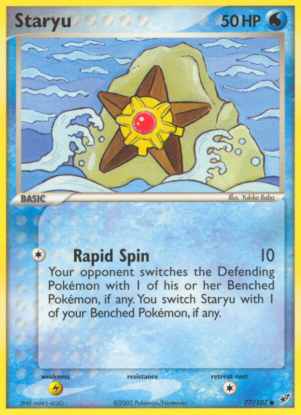 Staryu (77/107) [EX: Deoxys] - Card Brawlers | Quebec | Canada | Yu-Gi-Oh!