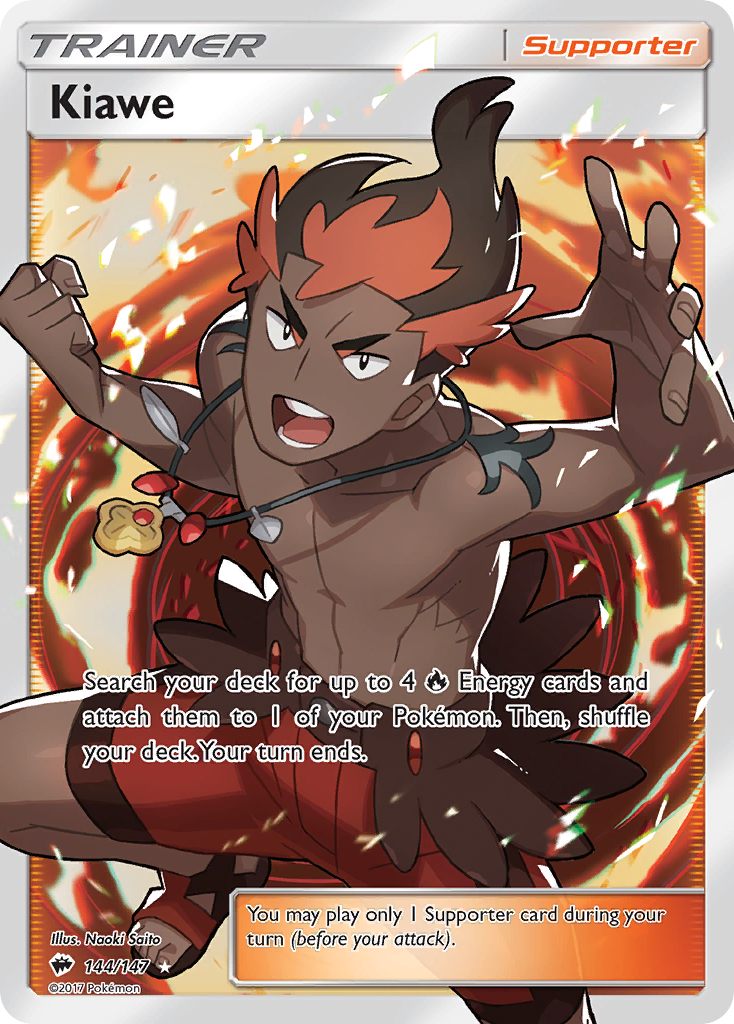 Kiawe (144/147) [Sun & Moon: Burning Shadows] - Card Brawlers | Quebec | Canada | Yu-Gi-Oh!