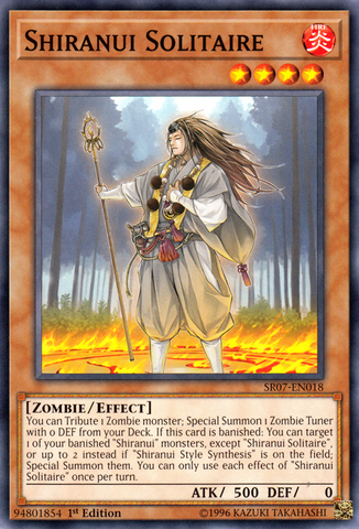 Shiranui Solitaire [SR07-EN018] Common - Yu-Gi-Oh! - Card Brawlers | Quebec | Canada |