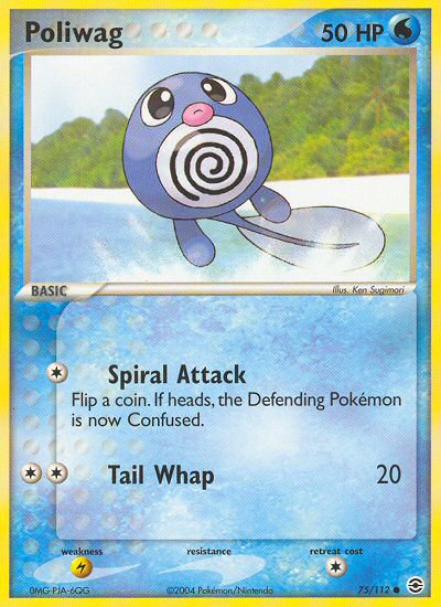 Poliwag (75/112) [EX: FireRed & LeafGreen] - Card Brawlers | Quebec | Canada | Yu-Gi-Oh!