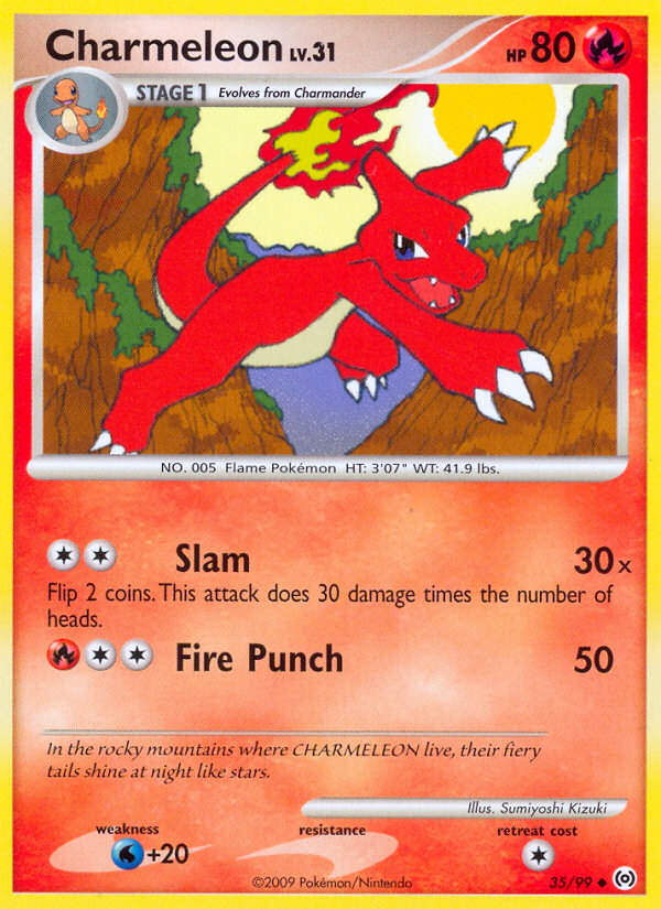 Charmeleon (35/99) [Platinum: Arceus] - Card Brawlers | Quebec | Canada | Yu-Gi-Oh!