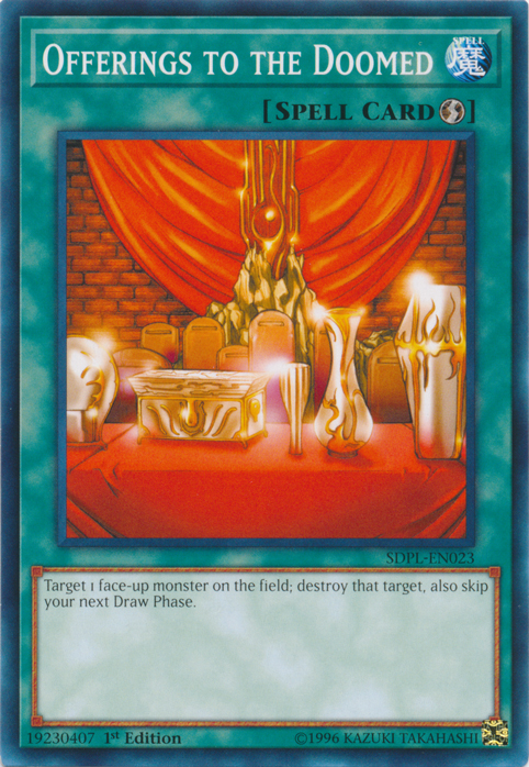Offerings to the Doomed [SDPL-EN023] Common - Card Brawlers | Quebec | Canada | Yu-Gi-Oh!