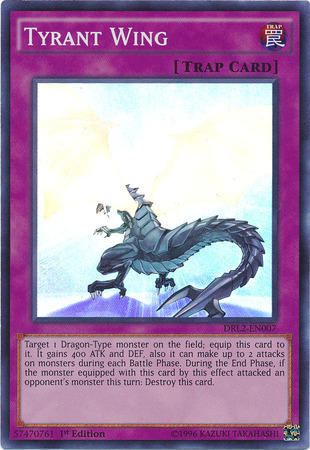 Tyrant Wing [DRL2-EN007] Super Rare - Yu-Gi-Oh! - Card Brawlers | Quebec | Canada |