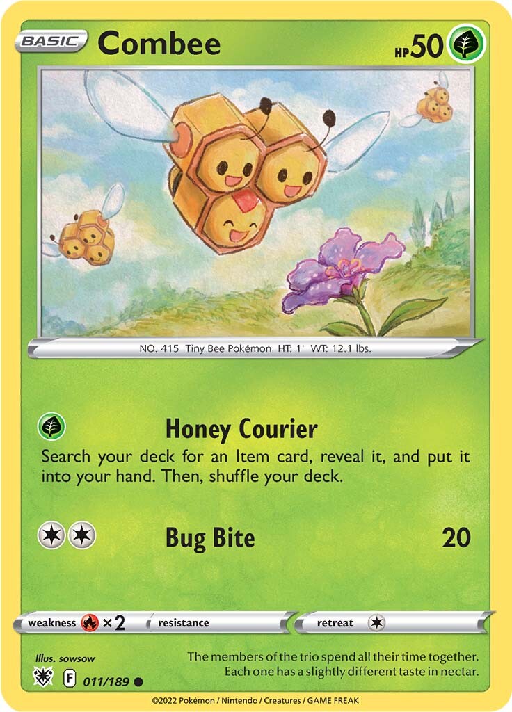 Combee (011/189) [Sword & Shield: Astral Radiance] - Card Brawlers | Quebec | Canada | Yu-Gi-Oh!