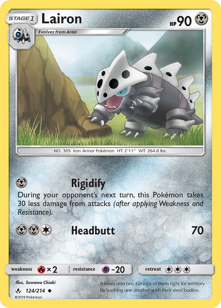 Lairon (124/214) [Sun & Moon: Unbroken Bonds] - Card Brawlers | Quebec | Canada | Yu-Gi-Oh!