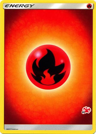 Fire Energy (Charizard Stamp #20) [Battle Academy 2020] - Card Brawlers | Quebec | Canada | Yu-Gi-Oh!