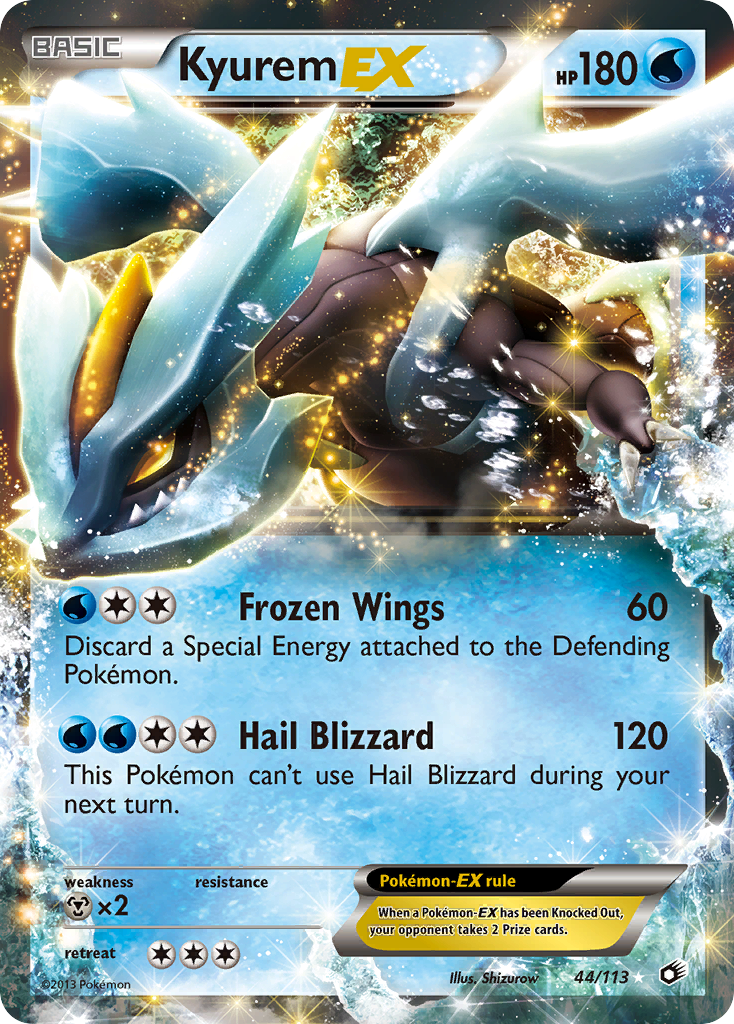 Kyurem EX (44/113) [Black & White: Legendary Treasures] - Card Brawlers | Quebec | Canada | Yu-Gi-Oh!