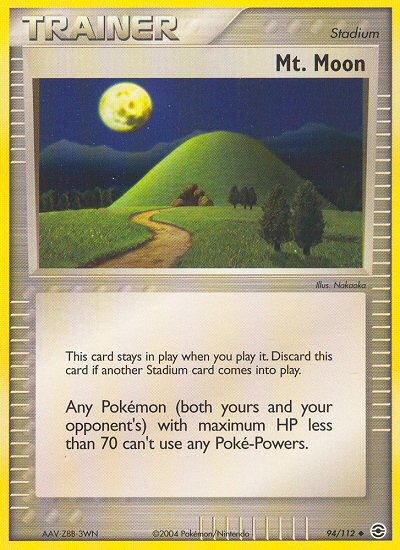 Mt. Moon (94/112) [EX: FireRed & LeafGreen] - Card Brawlers | Quebec | Canada | Yu-Gi-Oh!