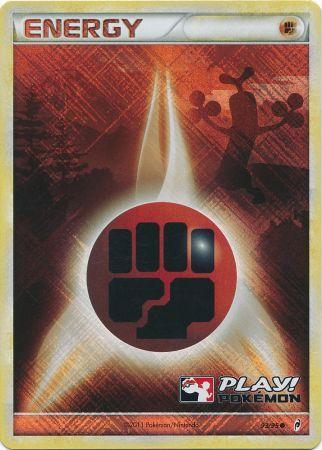 Fighting Energy (93/95) (Play Pokemon Promo) [HeartGold & SoulSilver: Call of Legends] - Card Brawlers | Quebec | Canada | Yu-Gi-Oh!