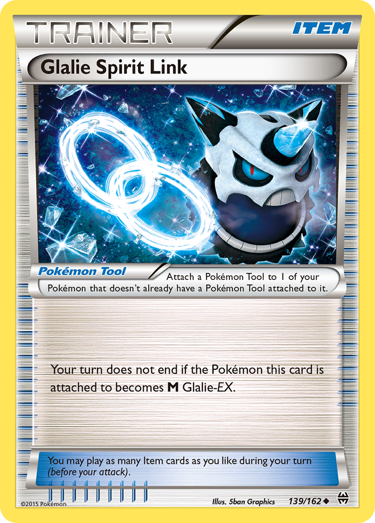 Glalie Spirit Link (139/162) [XY: BREAKthrough] - Card Brawlers | Quebec | Canada | Yu-Gi-Oh!