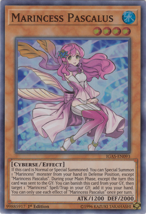 Marincess Pascalus [IGAS-EN093] Super Rare - Card Brawlers | Quebec | Canada | Yu-Gi-Oh!