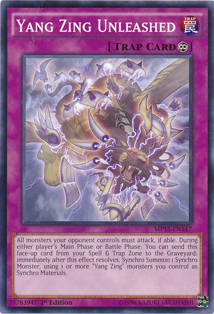 Yang Zing Unleashed [MP15-EN117] Common - Card Brawlers | Quebec | Canada | Yu-Gi-Oh!