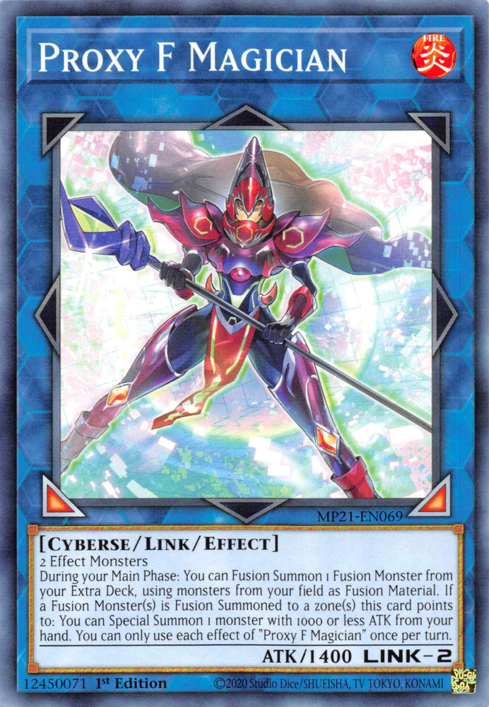 Proxy F Magician [MP21-EN069] Common - Card Brawlers | Quebec | Canada | Yu-Gi-Oh!