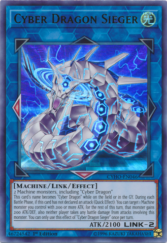 Cyber Dragon Sieger [CYHO-EN046] Ultra Rare - Yu-Gi-Oh! - Card Brawlers | Quebec | Canada |