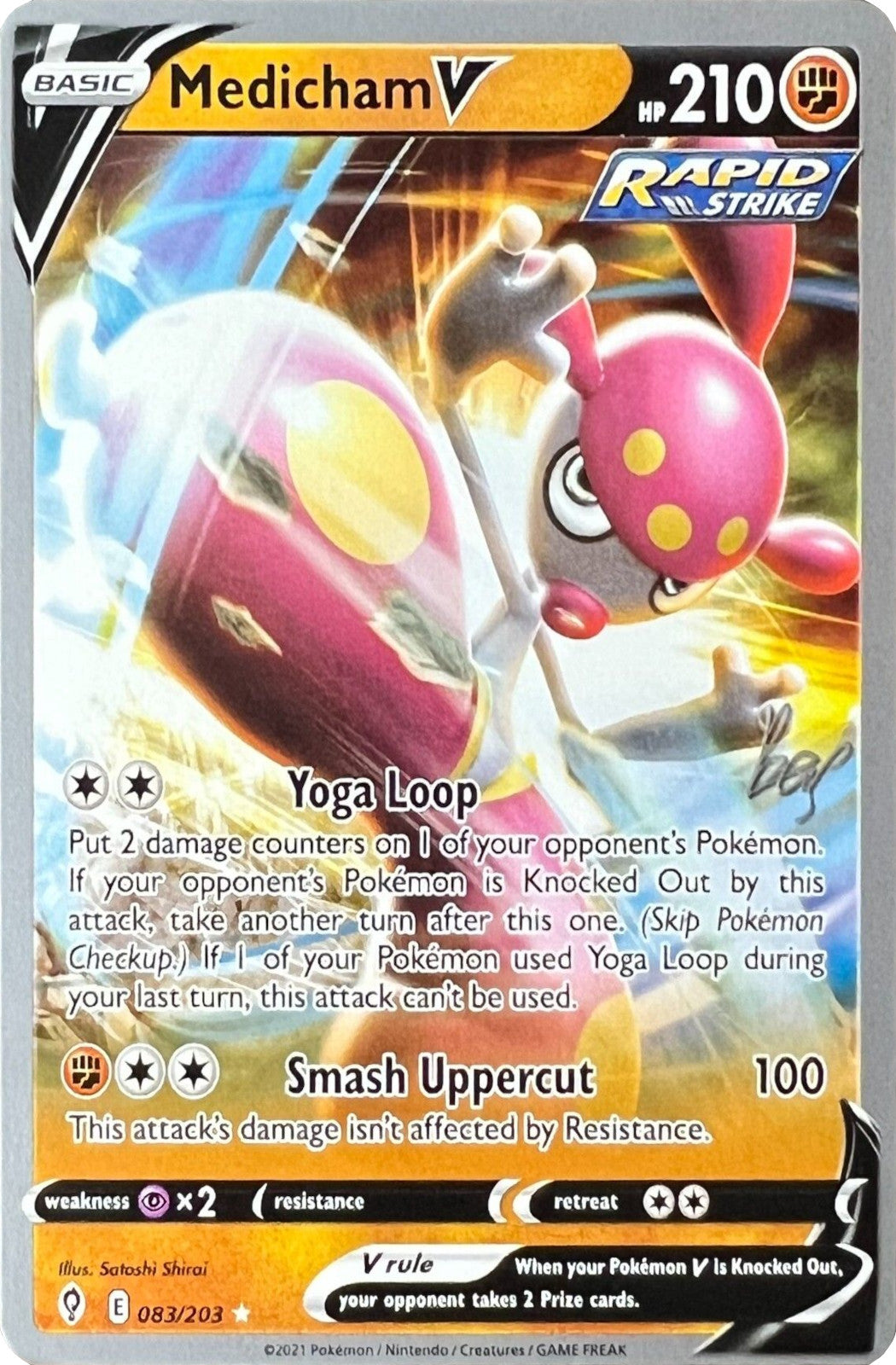Medicham V (083/203) (Cheryl Again - Sebastian Lashmet) [World Championships 2022] - Card Brawlers | Quebec | Canada | Yu-Gi-Oh!