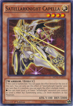 Satellarknight Capella [MP15-EN212] Common - Card Brawlers | Quebec | Canada | Yu-Gi-Oh!