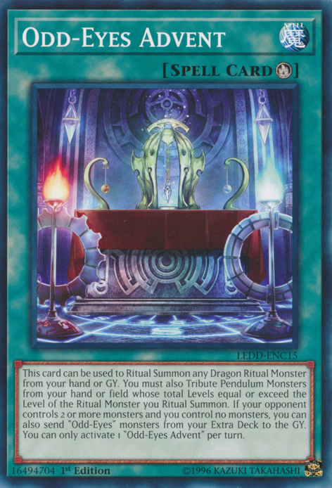 Odd-Eyes Advent [LEDD-ENC15] Common - Yu-Gi-Oh! - Card Brawlers | Quebec | Canada |