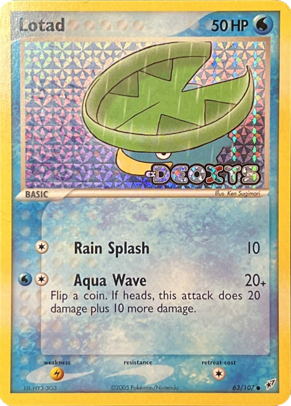 Lotad (63/107) (Stamped) [EX: Deoxys] - Card Brawlers | Quebec | Canada | Yu-Gi-Oh!