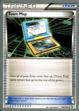 Town Map (136/149) (American Gothic - Ian Whiton) [World Championships 2013] - Card Brawlers | Quebec | Canada | Yu-Gi-Oh!